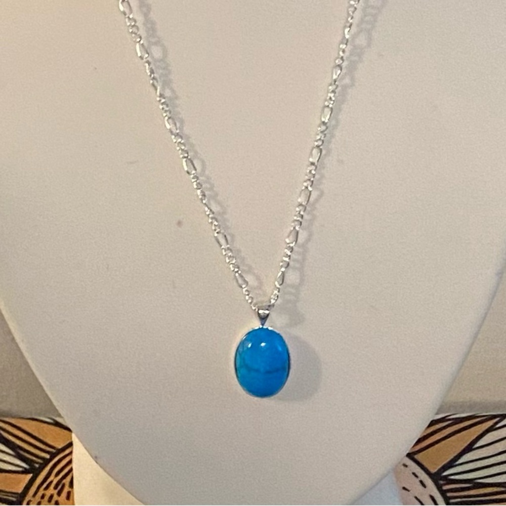 NEW Chinese Turquoise Dyed Howlite gemstone